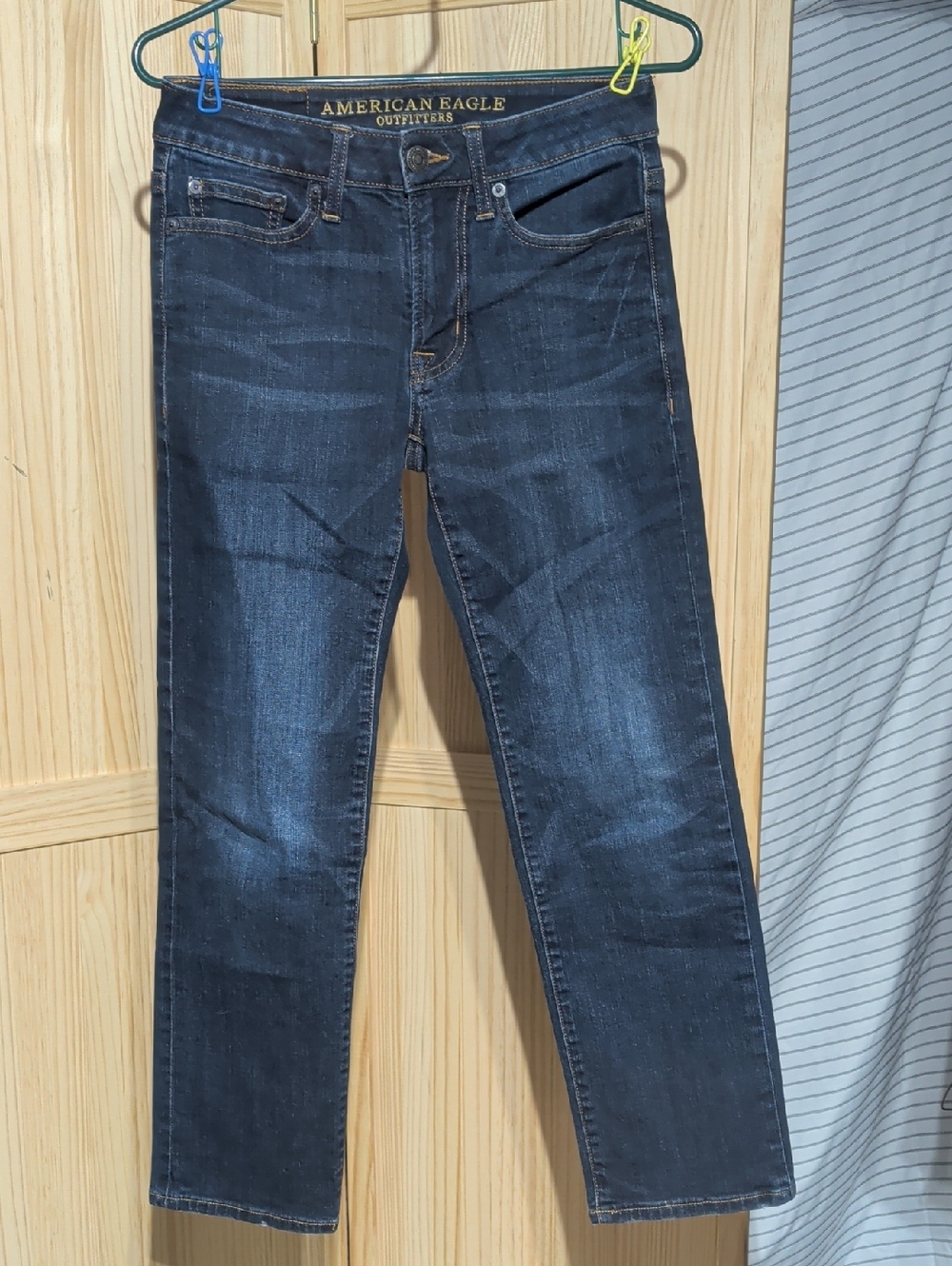American Eagle Outfitters Men’s Indigo Slim Straight Jeans